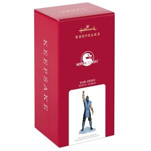 New! Mortal Kombat Sub-Zero Hallmark Keepsake Christmas Ornament 2021 Videogames